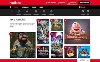 Redbet Spel